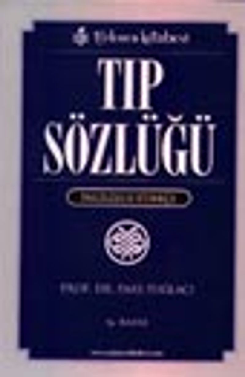 Tıp Sözlüğü kitap kapağı
