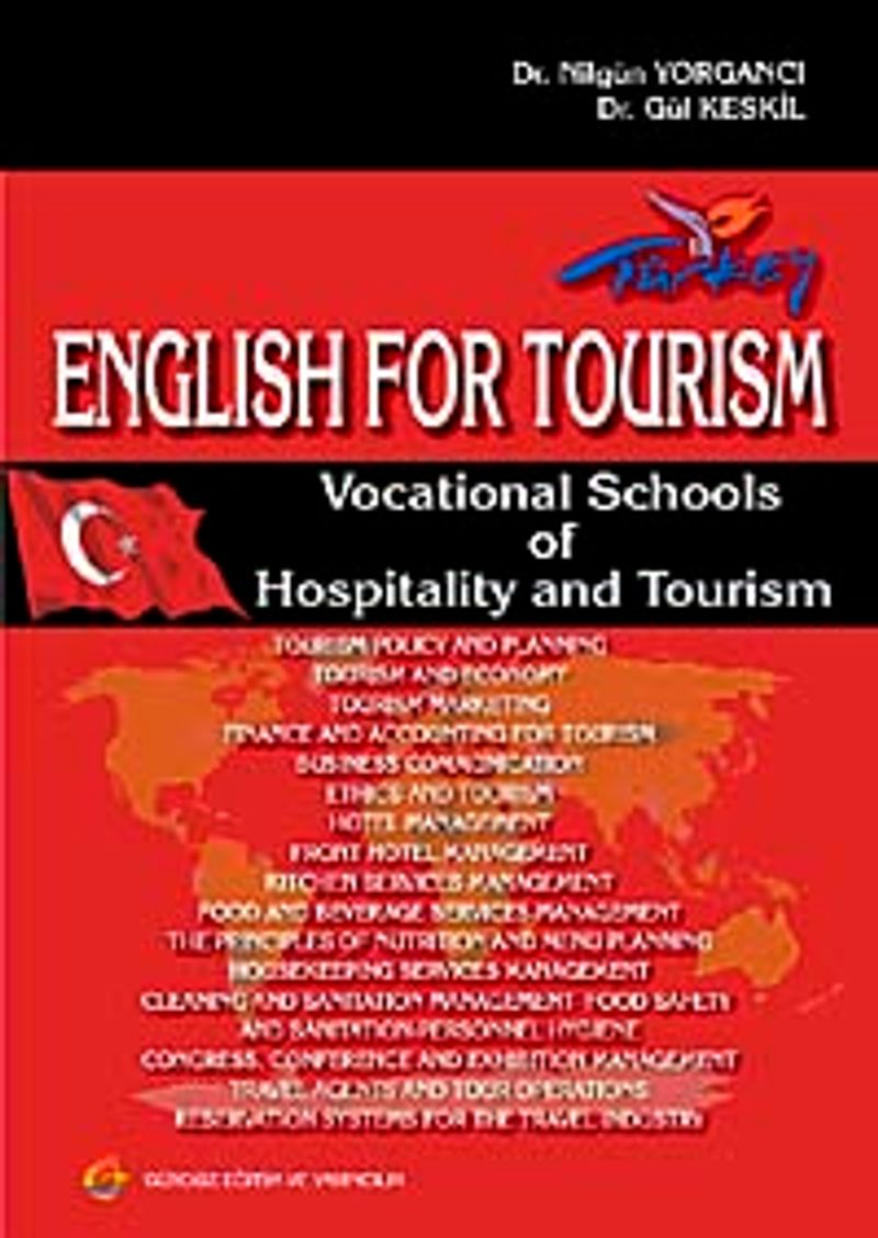 English For Tourism Vocational Schools of Hospitality and Tourism kitap kapağı