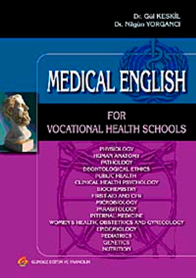 Medical English For Vocational Health Schools kitap kapağı