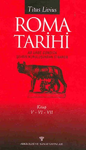 Roma Tarihi - Kitap V-VI-VII kitap kapağı