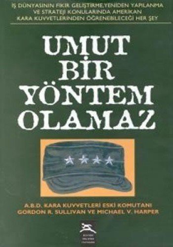 Umut Bir Yöntem Olamaz kitap kapağı
