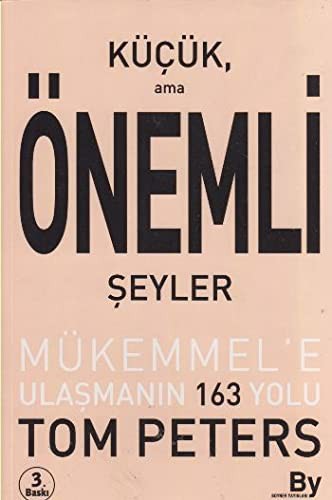 Küçük Ama Önemli Şeyler Mükemmel'e Ulaşmanın 163 Yolu kitap kapağı