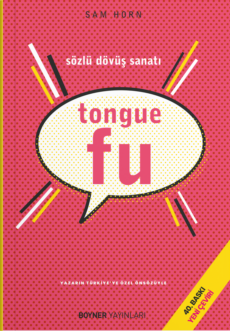 Tongue Fu Sözlü Dövüş Sanatı kitap kapağı