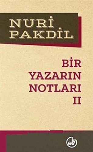 Bir Yazarın Notları 2 kitap kapağı