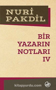 Bir Yazarın Notları 4 kitap kapağı