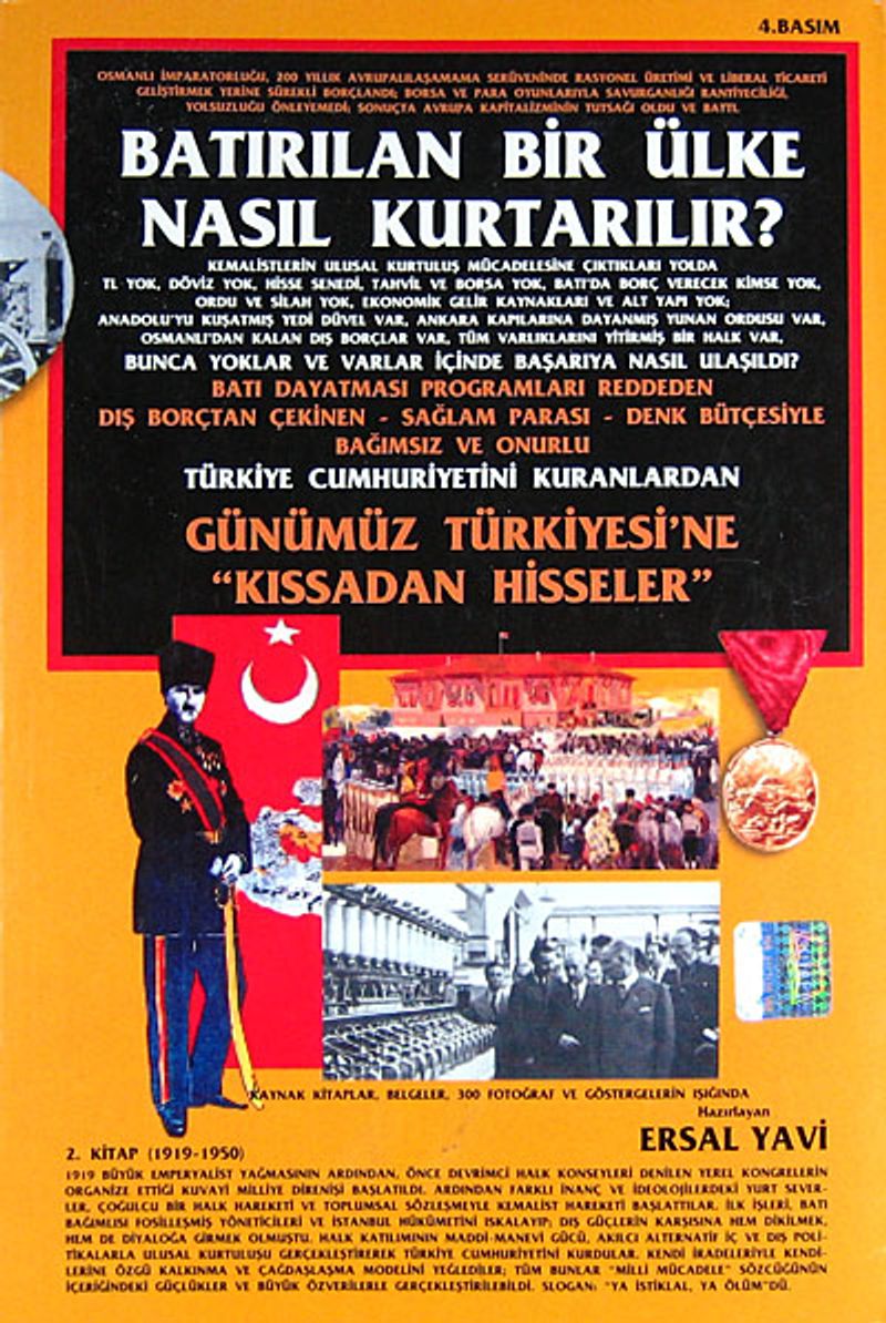 Batırılan Bir Ülke Nasıl Kurtarılır? kitap kapağı
