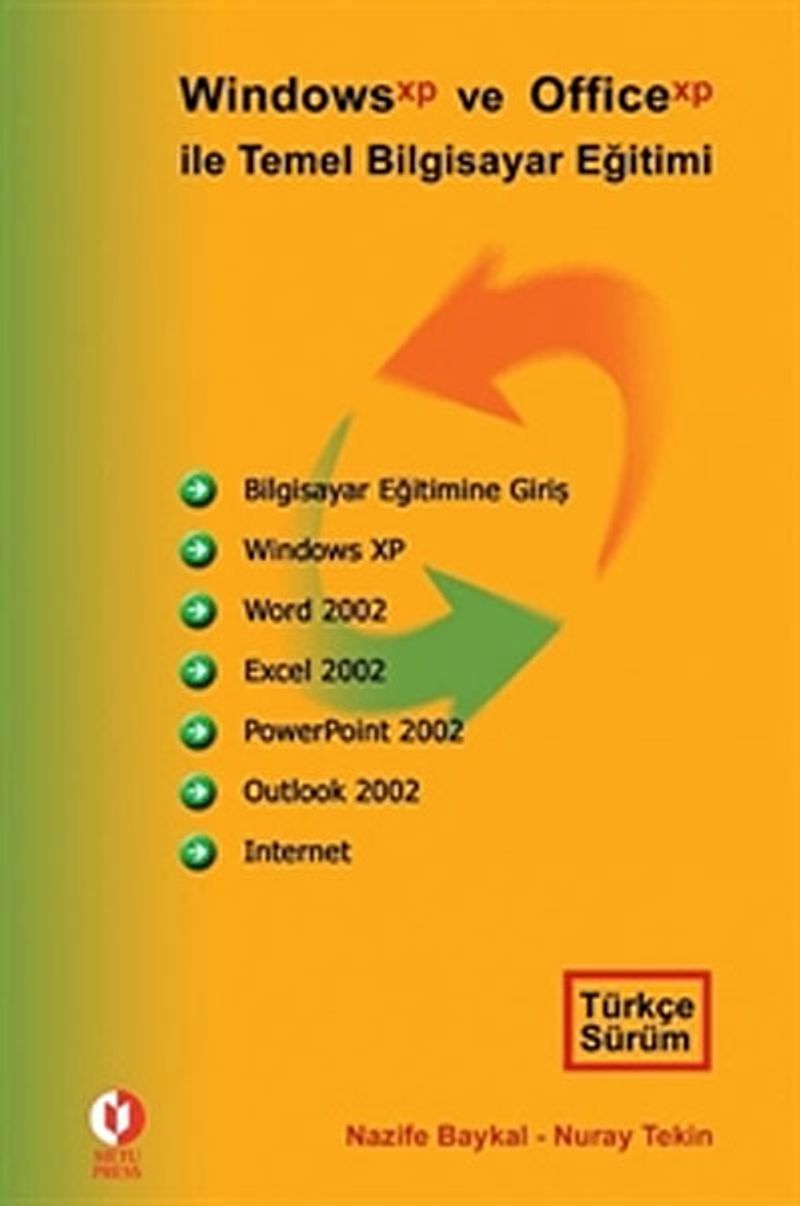Windows XP ve Office XP ile Temel Bilgisayar Eğitimi kitap kapağı