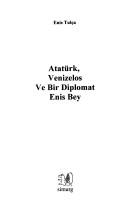 Atatürk, Venizelos ve Bir Diplomat Enis Bey kitap kapağı