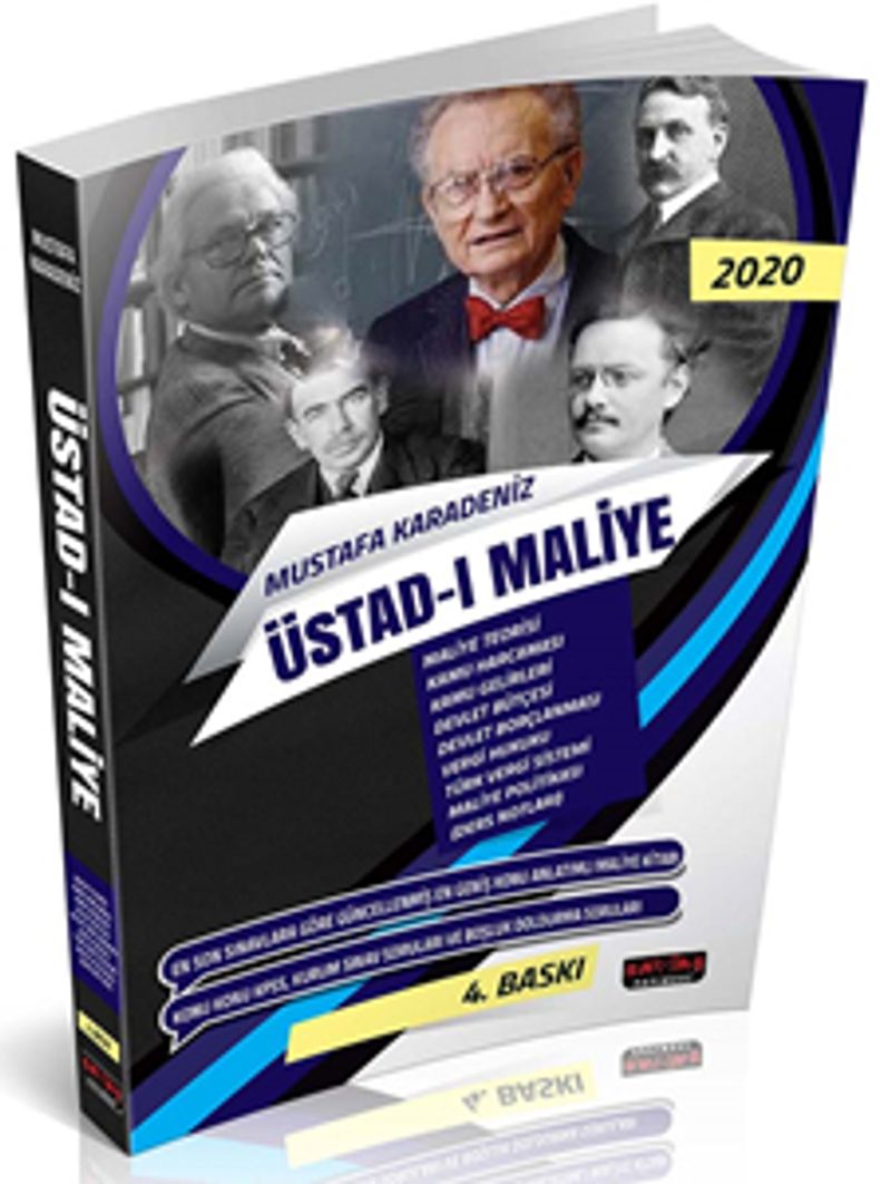 Üstadı Maliye KPSS A Grubu Konu Anlatımlı 2020 kitap kapağı