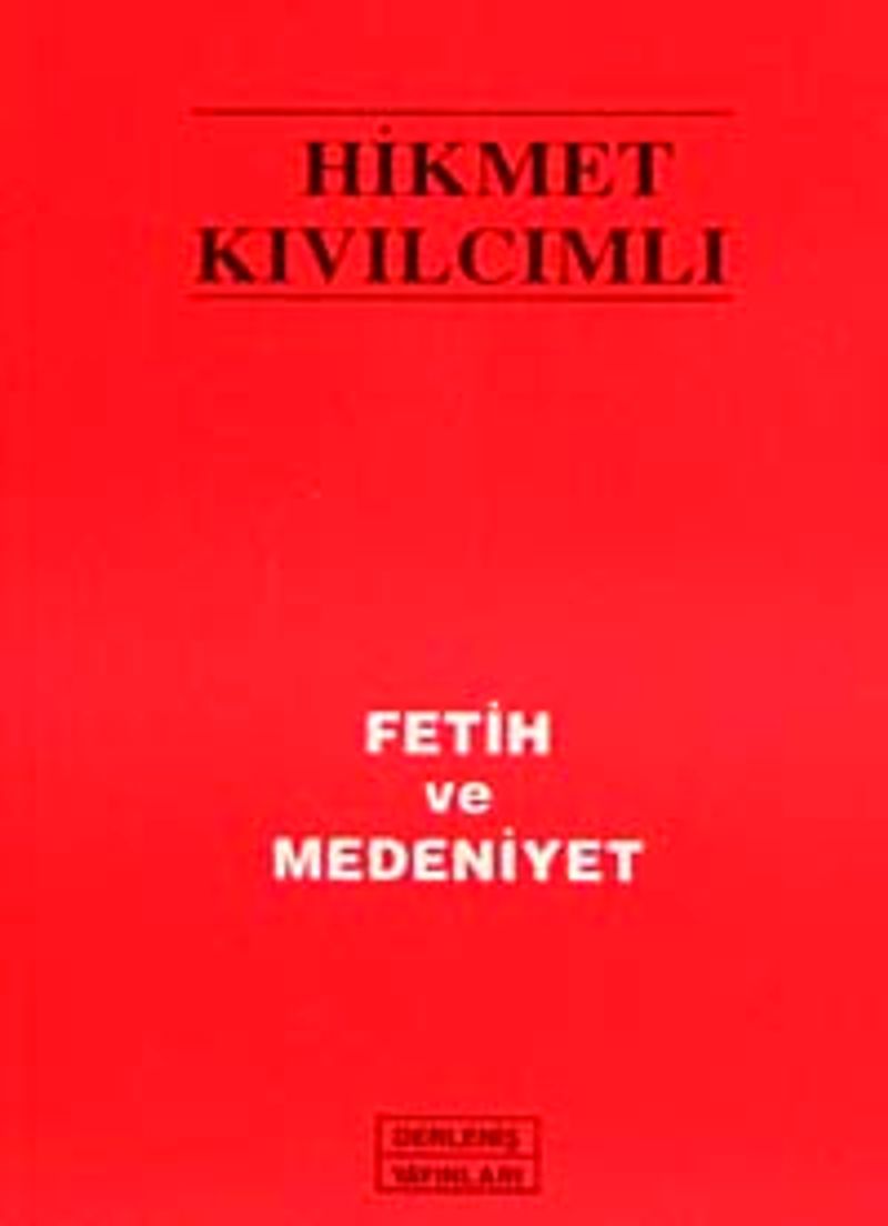 Fetih ve Medeniyet kitap kapağı