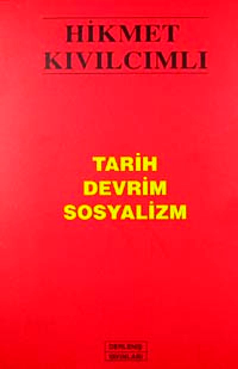 Tarih Devrim Sosyalizm kitap kapağı