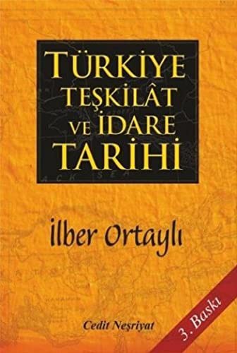 Türkiye Teşkilat ve İdare Tarihi kitap kapağı