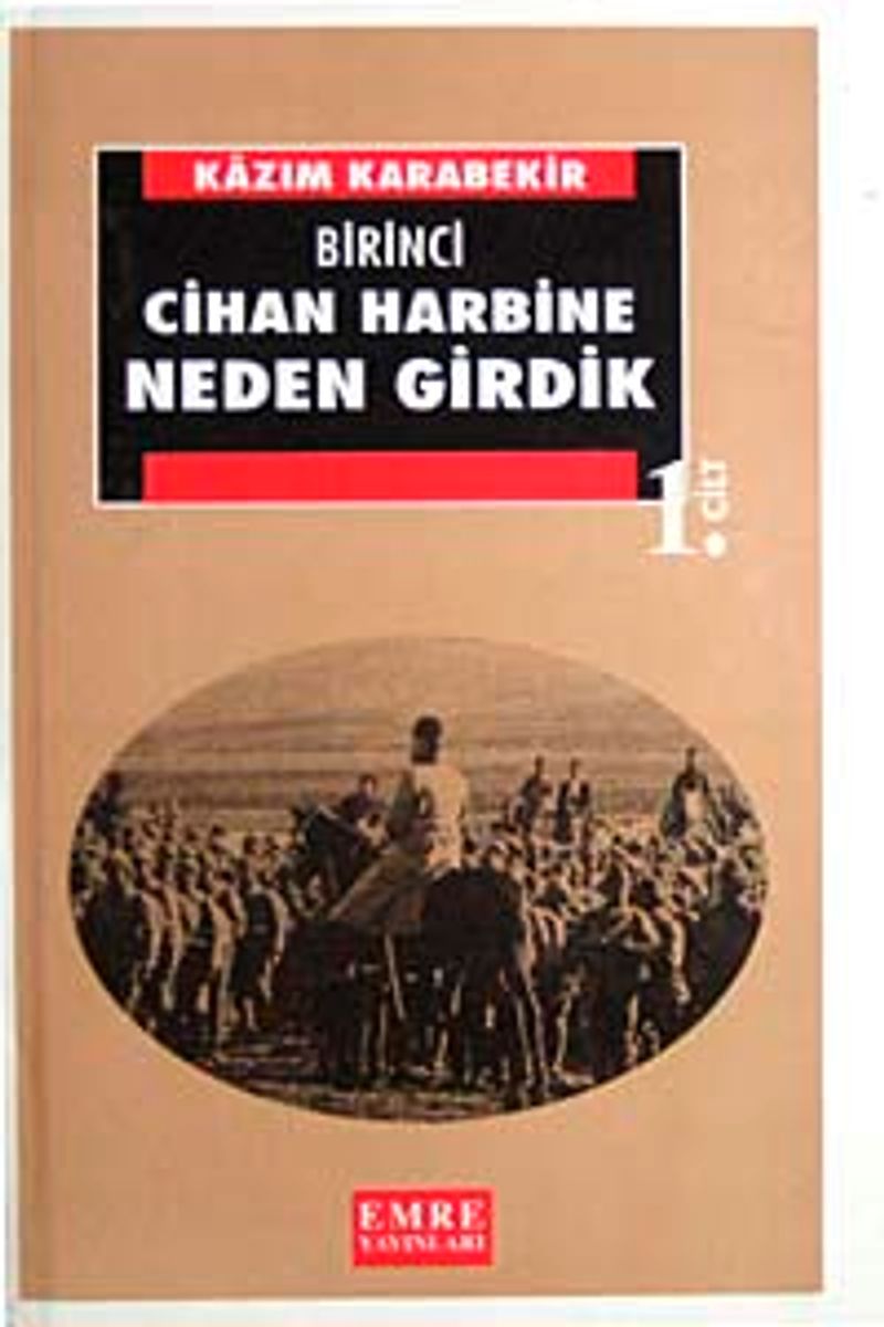 Birinci Cihan Harbine Neden Girdik? (1.cilt) kitap kapağı