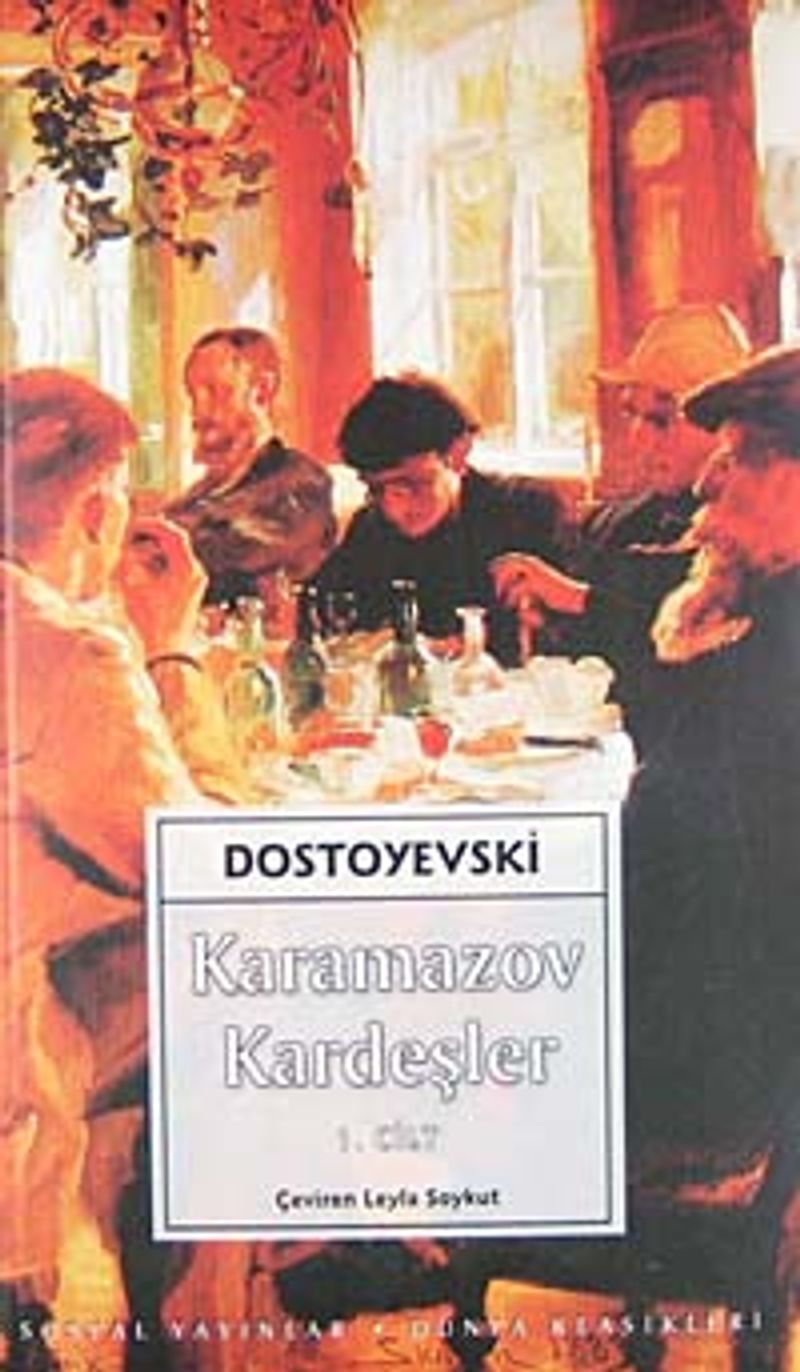 Karamazov Kardeşler 2 Cilt Takım kitap kapağı