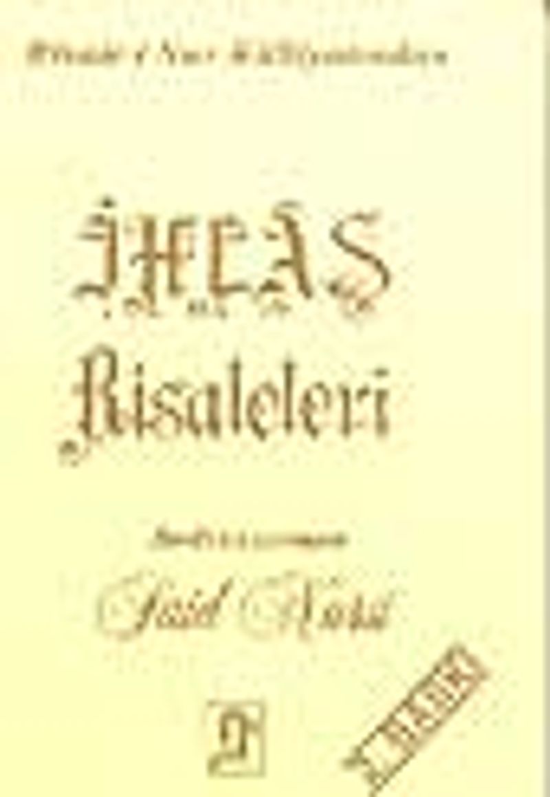 İhlas Risalesi (cep boy) kitap kapağı