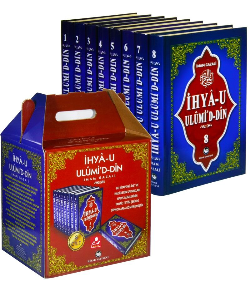 İhya-u Ulumi'd-Din (8 Cilt Takım) kitap kapağı