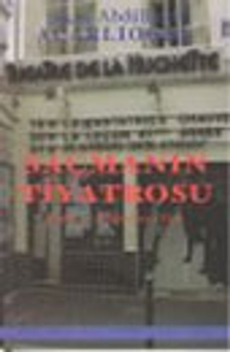 Saçmanın Tiyatrosu Ionesco /Kel Şarkıcı/Ders kitap kapağı