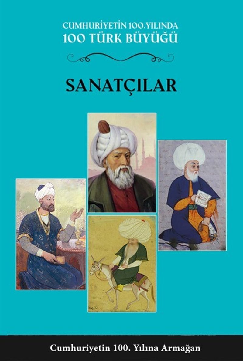 Sanatçılar (2. Cilt) Cumhuriyetin 100. Yılında 100 Türk Büyüğü kitap kapağı