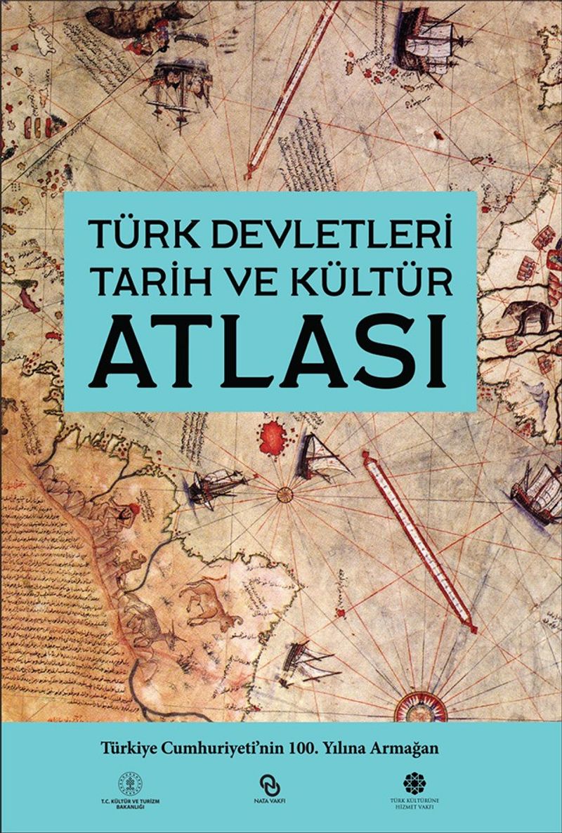 Türk Devletleri Tarih ve Kültür Atlası kitap kapağı