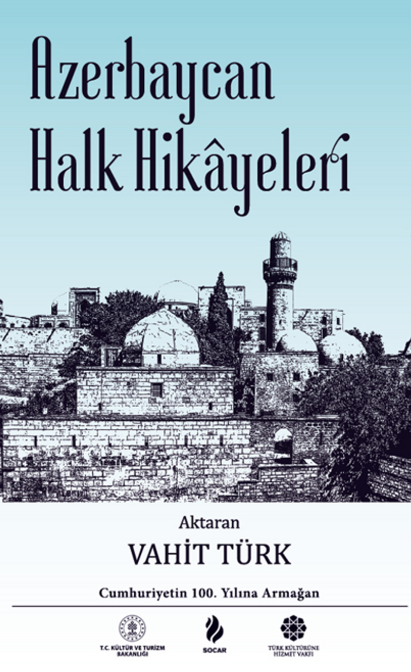 Azerbaycan Halk Hikayeleri kitap kapağı