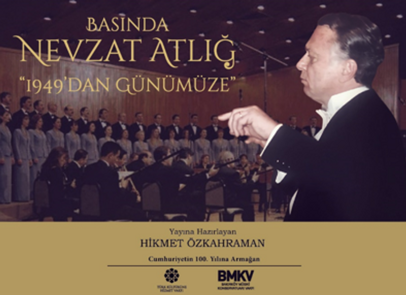 Basında Nevzat Atlığ “1949'dan Günümüze” kitap kapağı