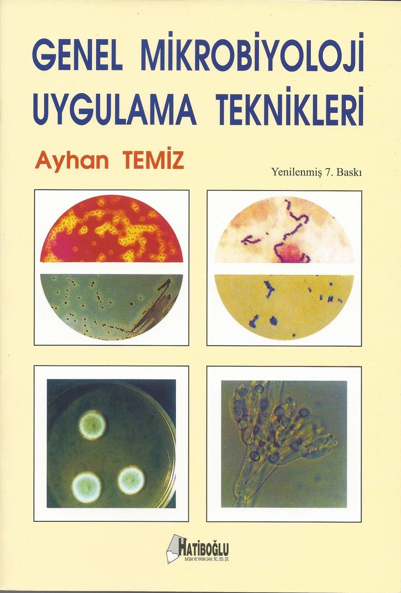 Genel Mikrobiyoloji Uygulama Teknikleri kitap kapağı