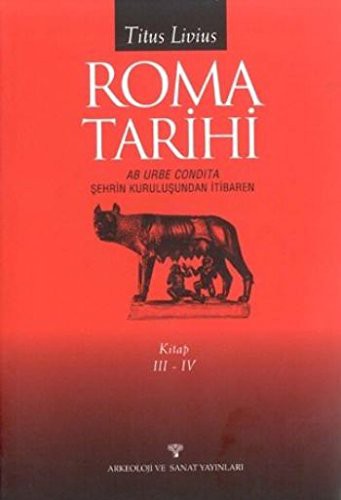 Roma Tarihi - Kitap III-IV kitap kapağı