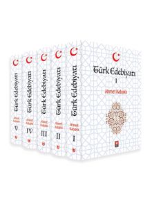 Türk Edebiyatı 5 Cilt - Takım kitap kapağı