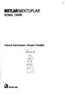 Notlar/ Mektuplar kitap kapağı