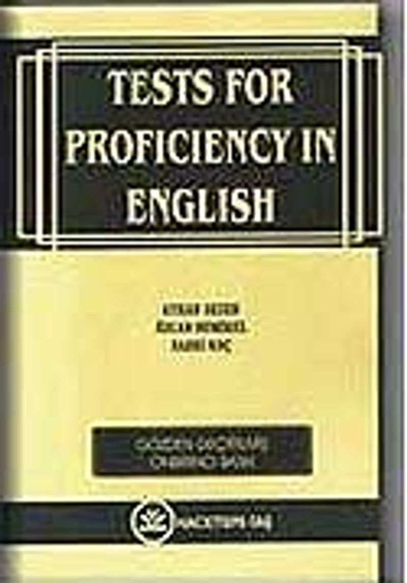 Test For Proficiency İn English kitap kapağı