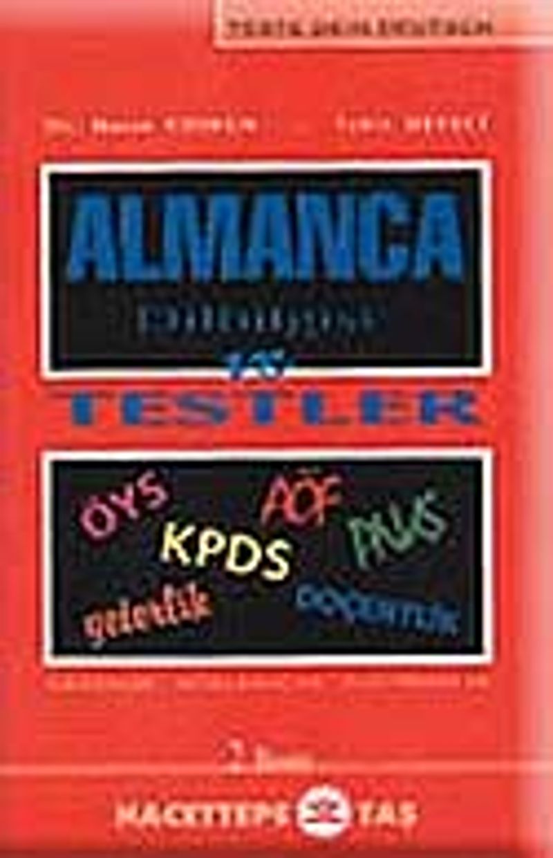 Almanca Dilbilgisi ve Testler kitap kapağı