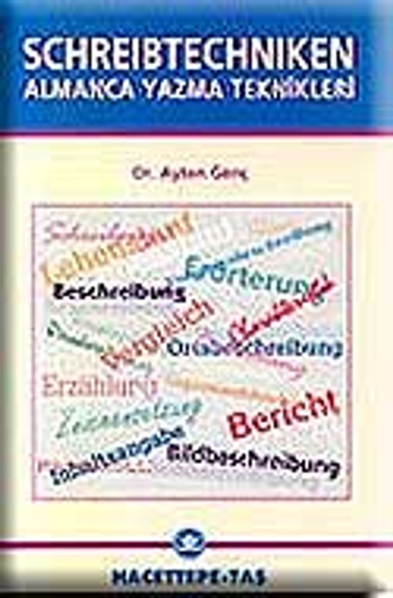 Schreibtechniken - Almanca Yazma Teknikleri kitap kapağı