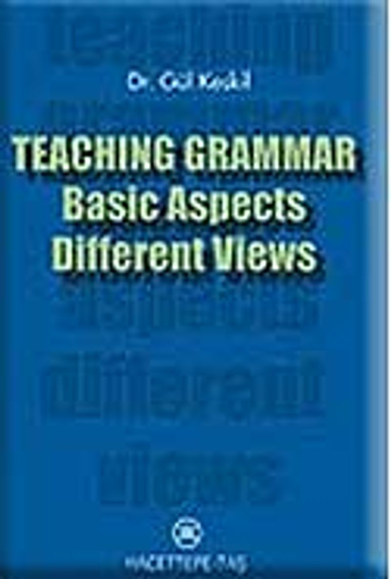 Teaching Grammar Basic Aspects -Different Views kitap kapağı