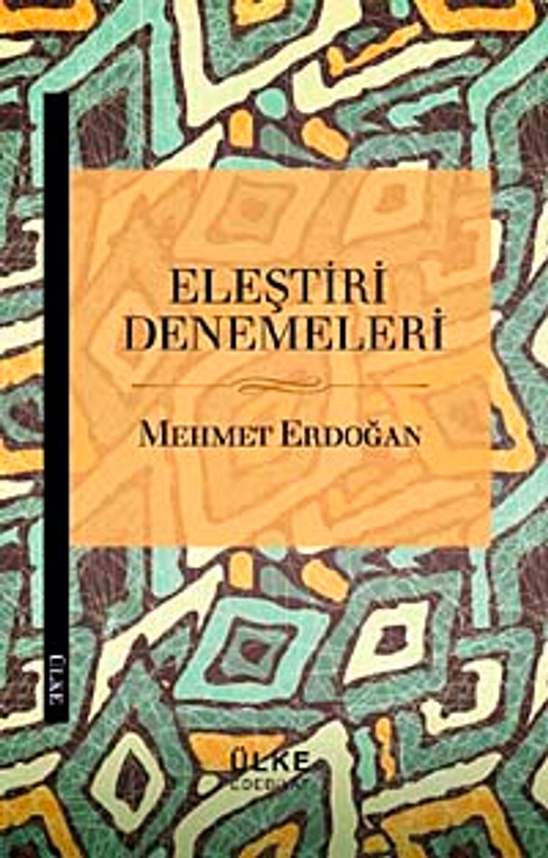 Eleştiri Denemeleri kitap kapağı