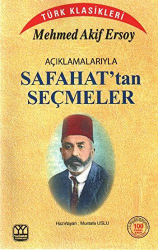 Açıklamalarıyla Safahat'tan Seçmeler kitap kapağı