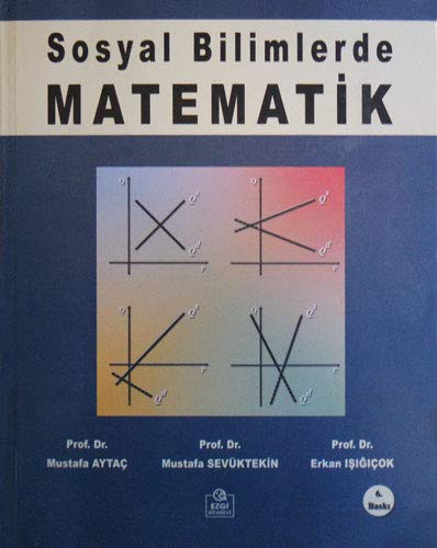 Sosyal Bilimlerde Matematik kitap kapağı