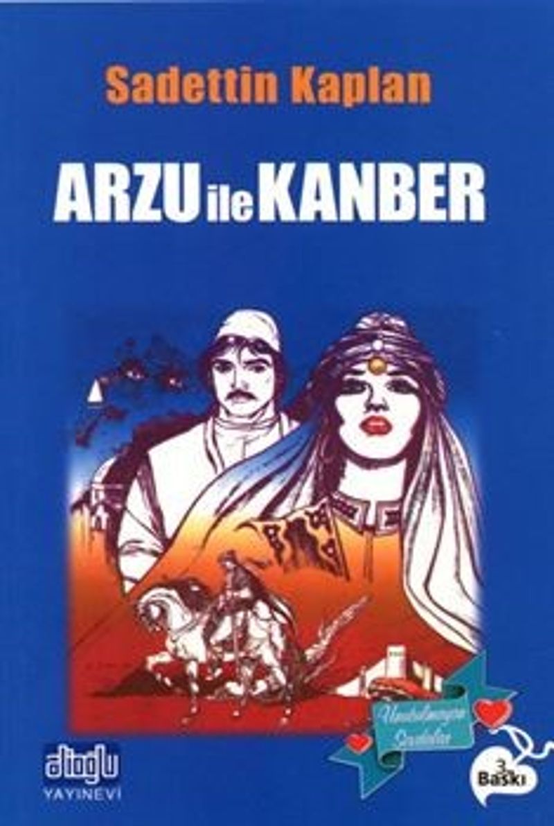 Arzu ile Kanber kitap kapağı