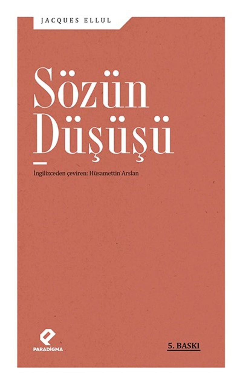 SÖZÜN DÜŞÜŞÜ kitap kapağı