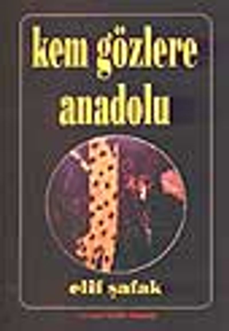 Kem gözlere Anadolu kitap kapağı