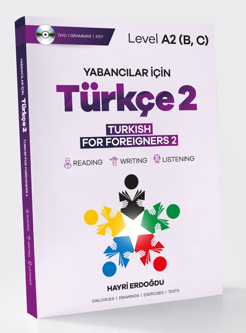Yabancılar İçin Türkçe 2 Turkİsh For Foreigners 2 kitap kapağı