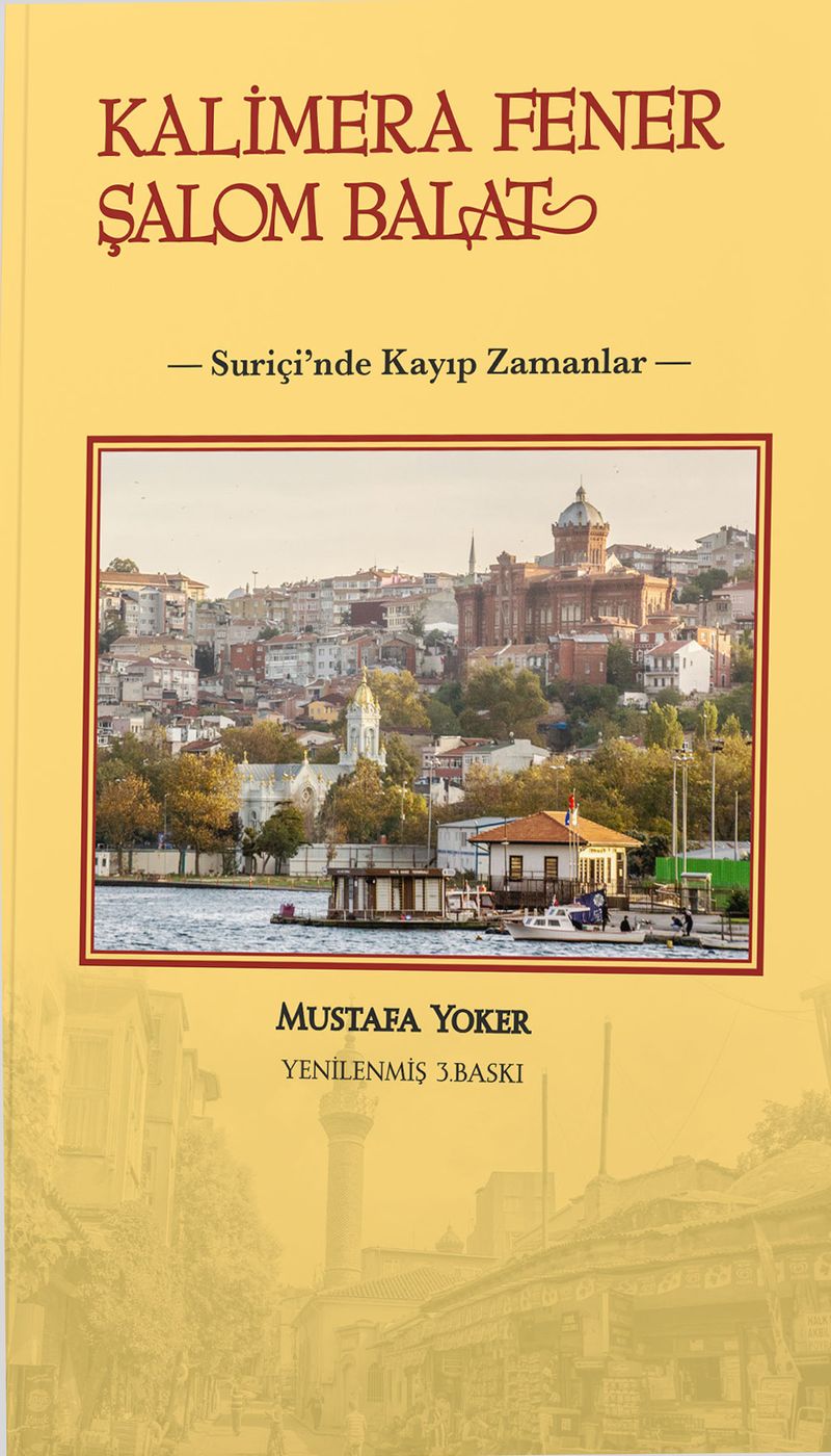 Kalimera Fener Balat Şalom kitap kapağı
