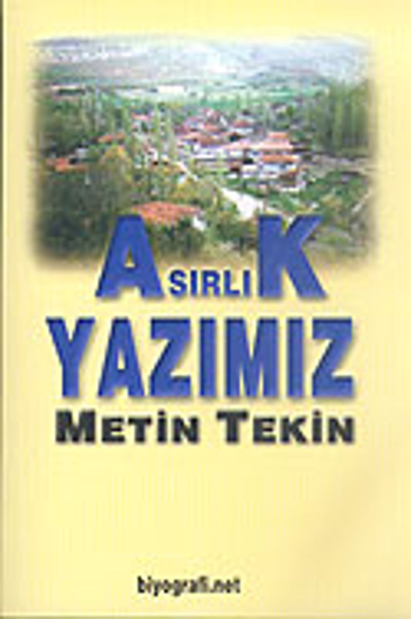 Asırlık Yazımız kitap kapağı