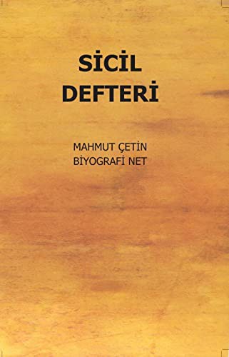 Sicil Defteri kitap kapağı