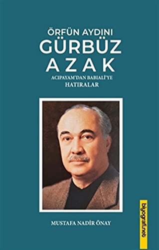 Örfün Aydını Gürbüz Azak kitap kapağı