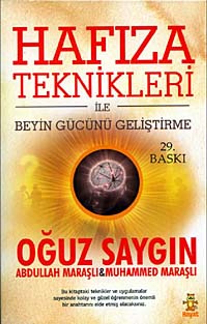 Hafıza Teknikleri ile Beyin Gücünü Geliştirme kitap kapağı