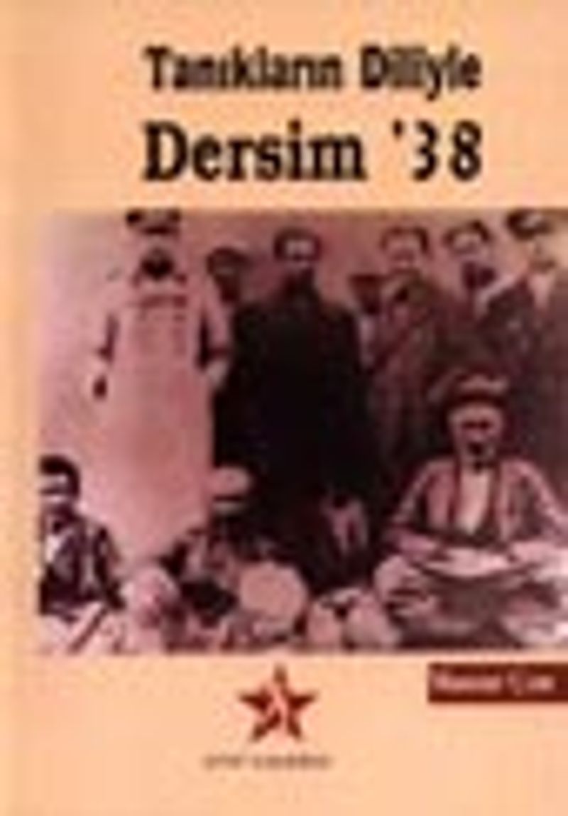 Tanıkların Diliyle Dersim 38 kitap kapağı