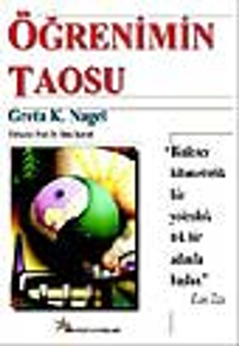 Öğrenimin Taosu kitap kapağı