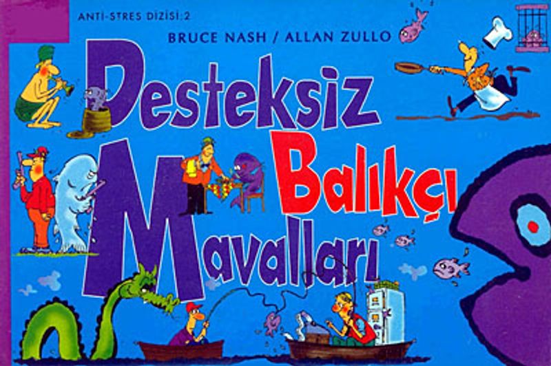 Desteksiz Balıkçı Mavalları kitap kapağı