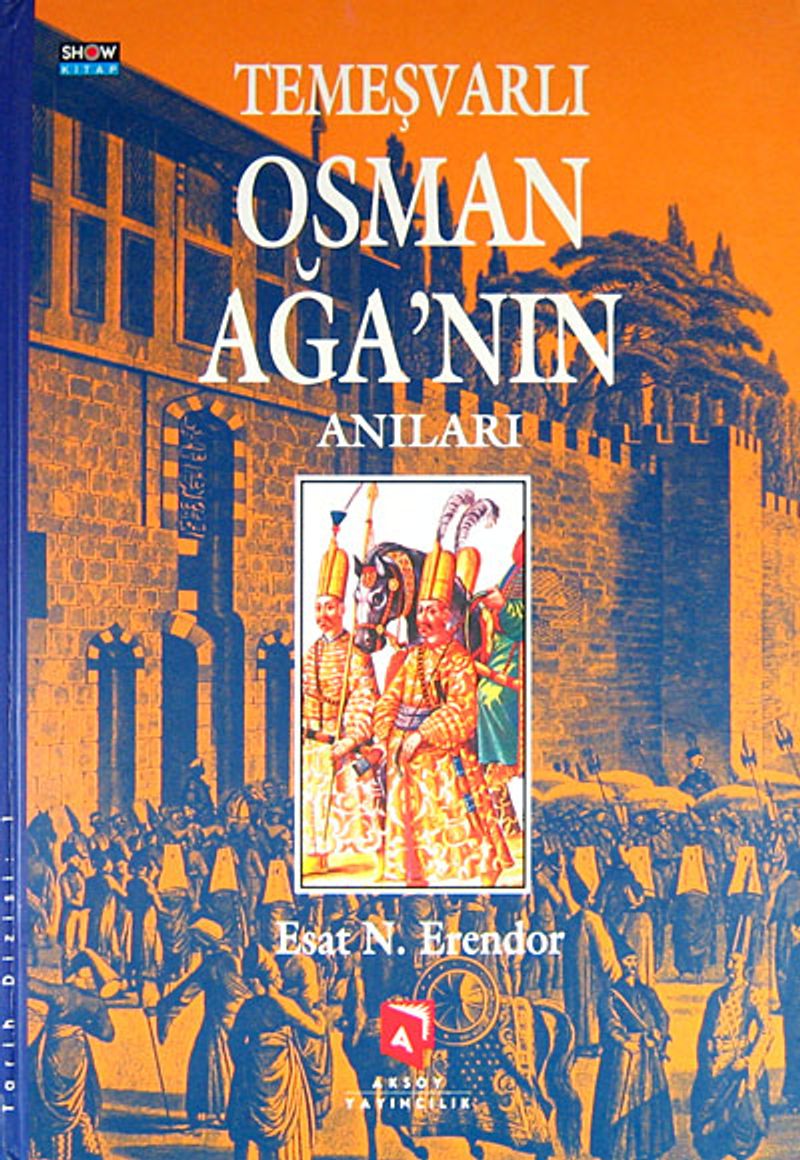 Temeşvarlı Osman Ağanın Anıları kitap kapağı