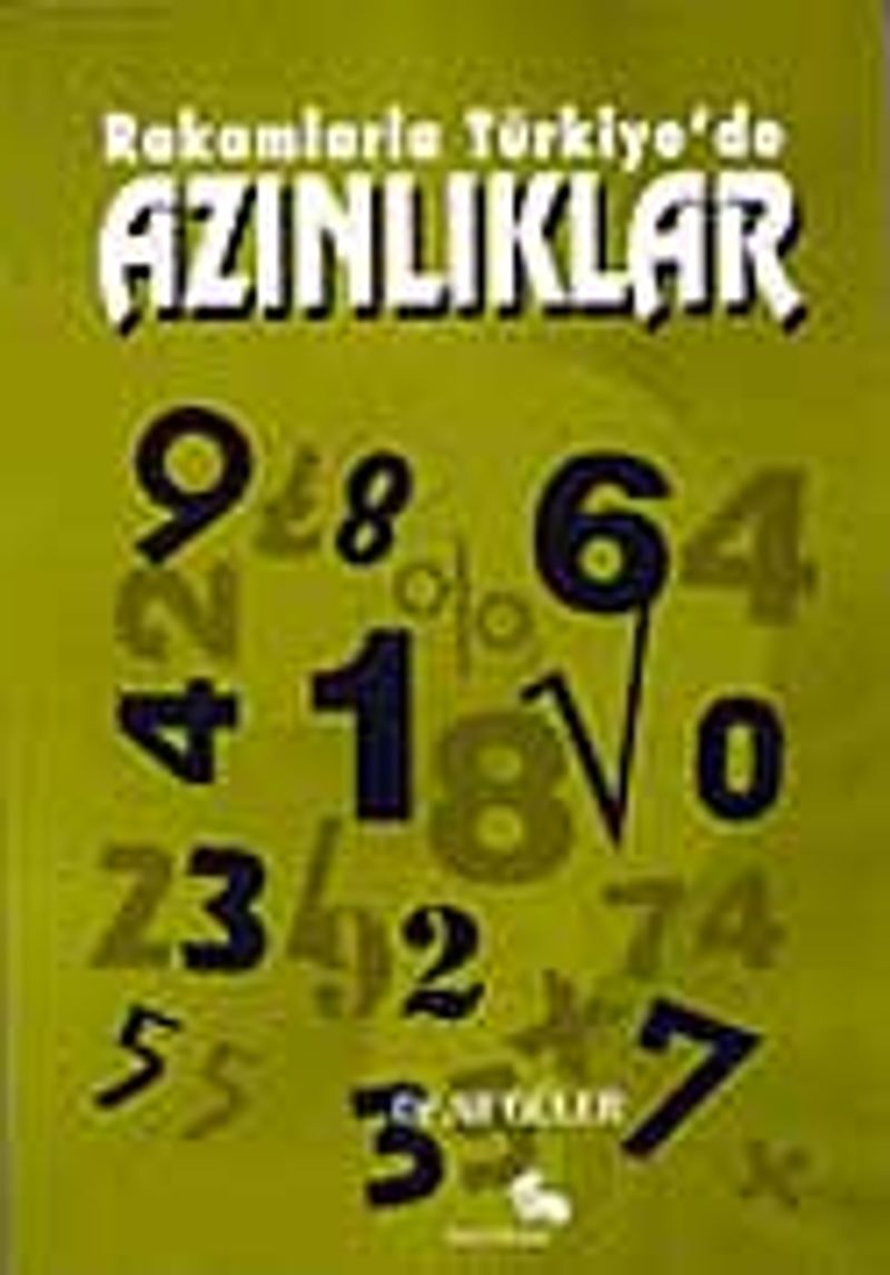 Rakamlarla Türkiye'de Azınlıklar kitap kapağı